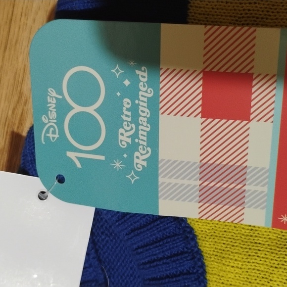 DISNEY 100 UGLY SWEATER SIZE L FOR KIDS UNISEX - Picture 8 of 9